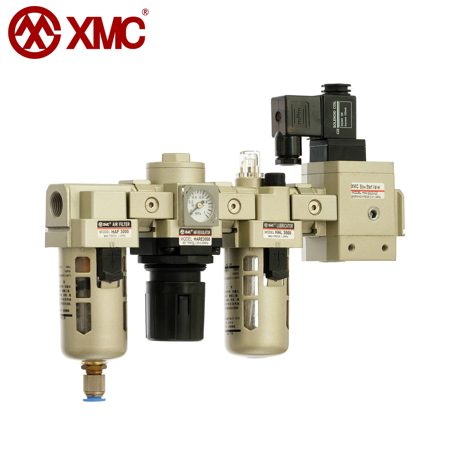 XMC HAV2000 1/4' Slow Start Valve Soft Start-Up Valve SMC type AV2000