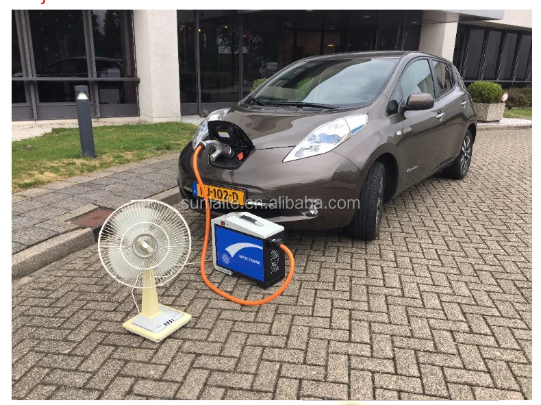 Nissan LEAF Battery Used for Power Homes commercial power system