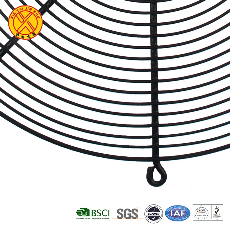 Beautifully styled fan spare parts stainless steel mini cooling fan guard hood