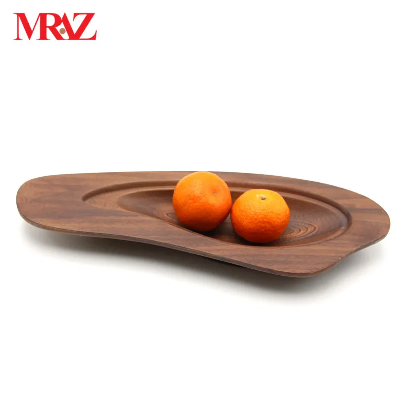
Natural Hardwood Snacks Wood Tray Set 