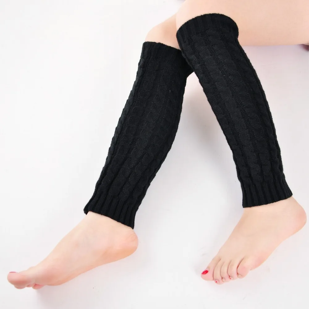 Women Boot Socks Beautiful Acrylic Leg Warmer Knit Ladies Leg Warmer Boot Topper