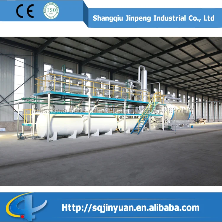 High Quality Tire Oil Refining Equipment