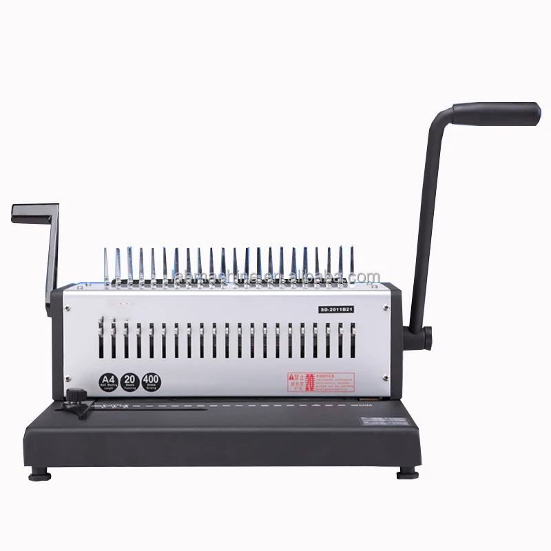 21-hole Manual Binding Machines double Wire Binding Machine Comb Binding Machine SD-2011B