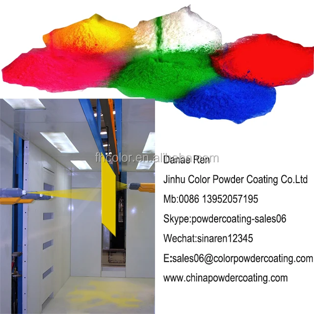 Hammered metal texture spray paint antique brass electrostatic powder coating for metal door