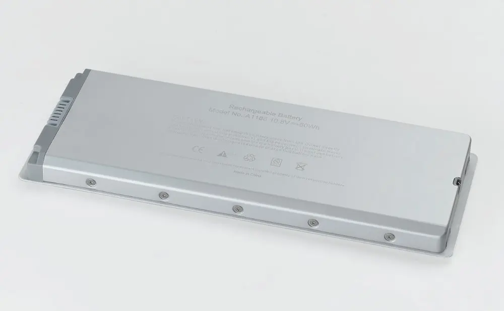 
UL CE Rohs FC Replacement Laptop Battery for White Sliver Black macbook battery A1185 for MacBook 13