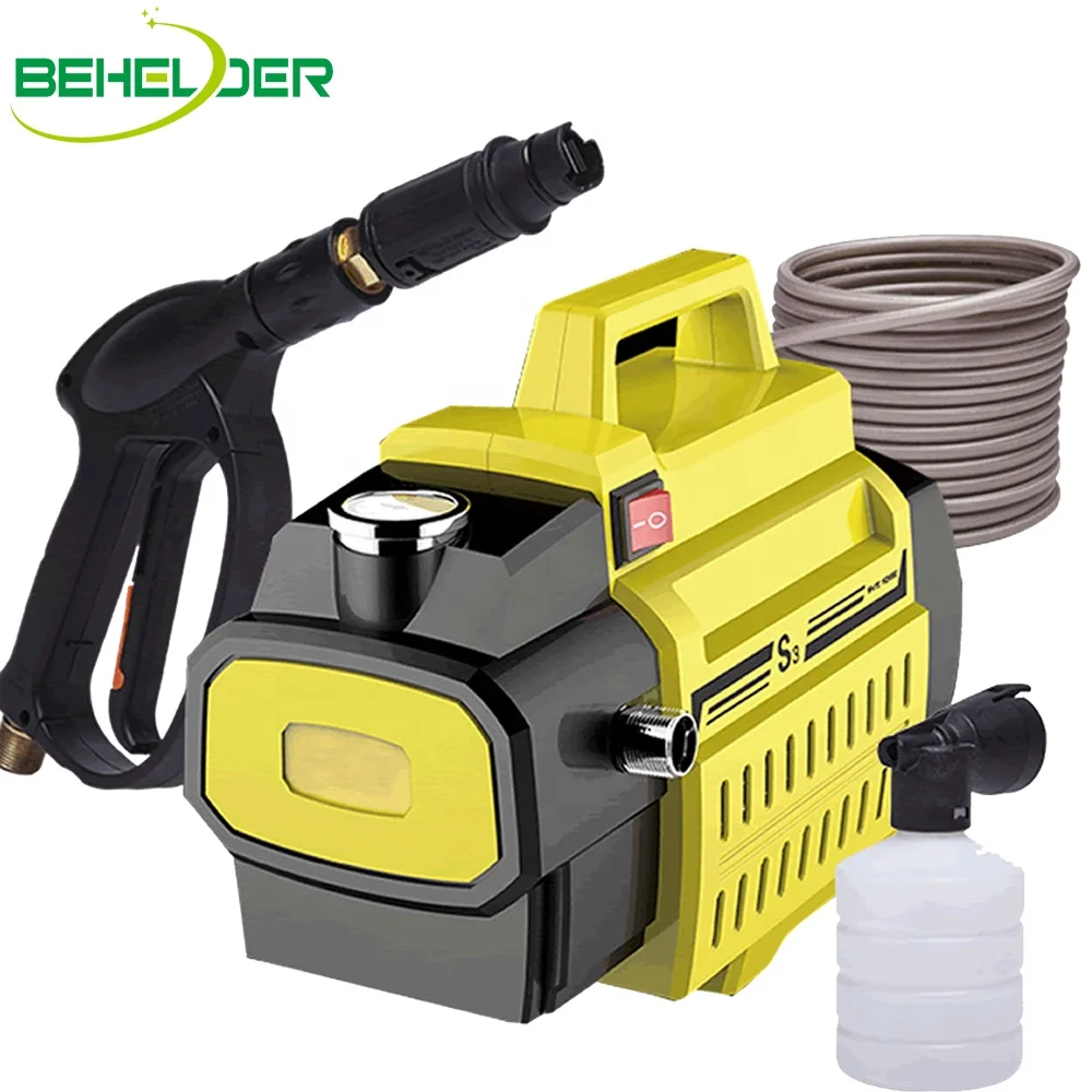 
100 Bar High Pressure Water Pump Foam Washing Machinery Car Washer Equipment 