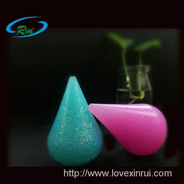 
Newest Sweet Silisponge Makeup Blender Glitter 3D Silicone Puff 