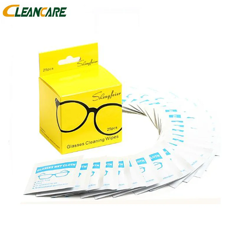 Hot SellingTop Quality Cheap Price Screen Lens Glasses Clean individual Wet Wipes
