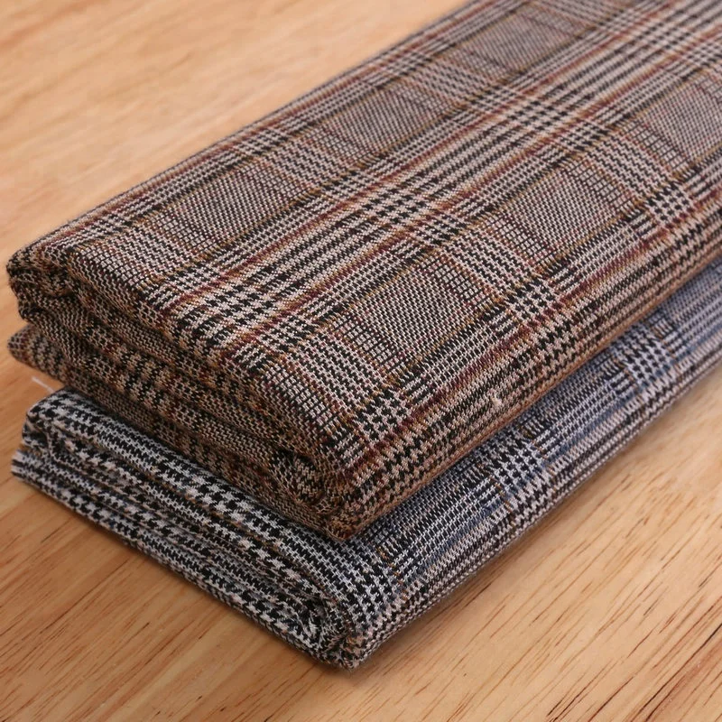 high quality wholesale check design tr suiting chinese supplier fabric