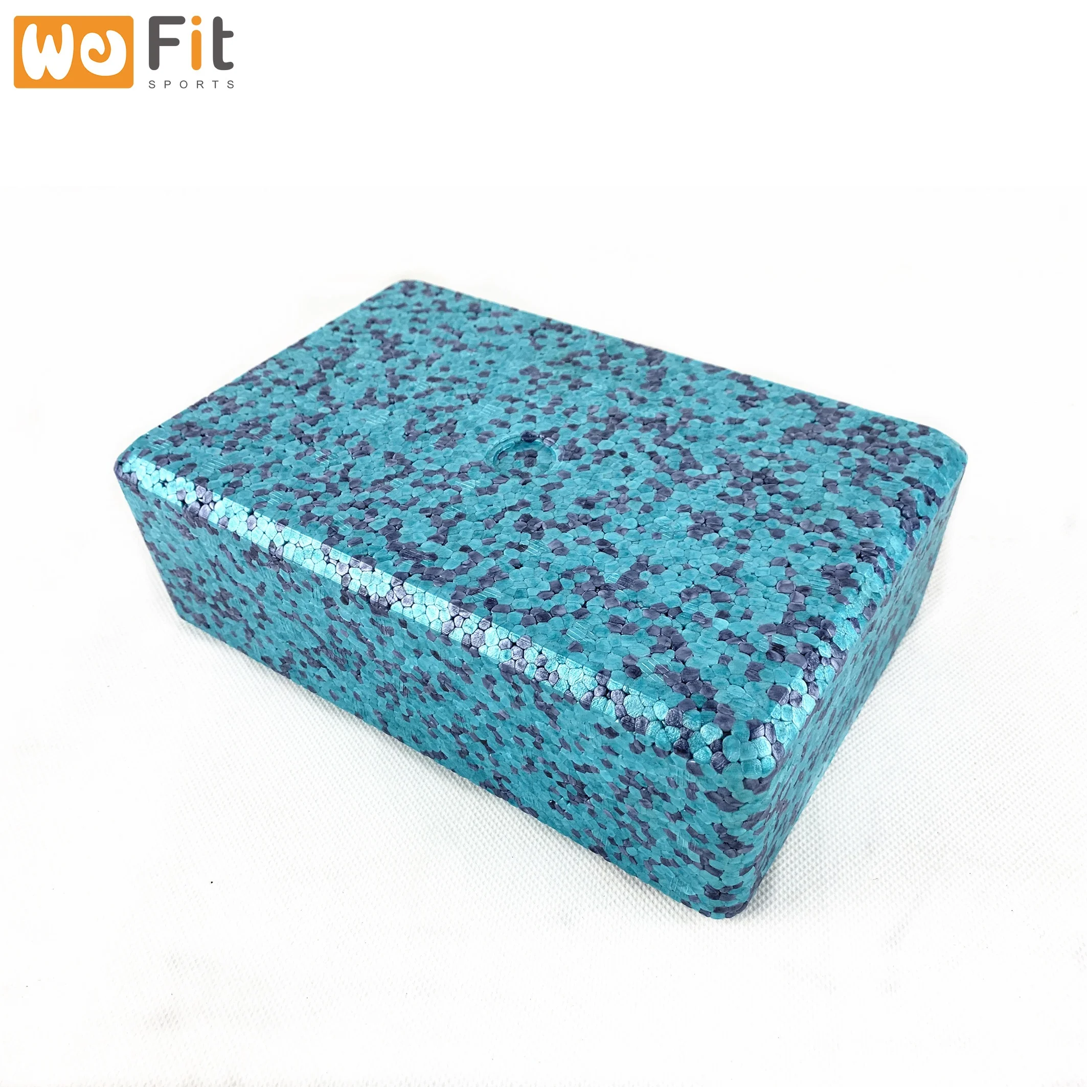 Wholesale Eco Friendly Custom Printed Logo Natural Gymnastics Soft Tpe Epp Foam Cork Yoga Blocks