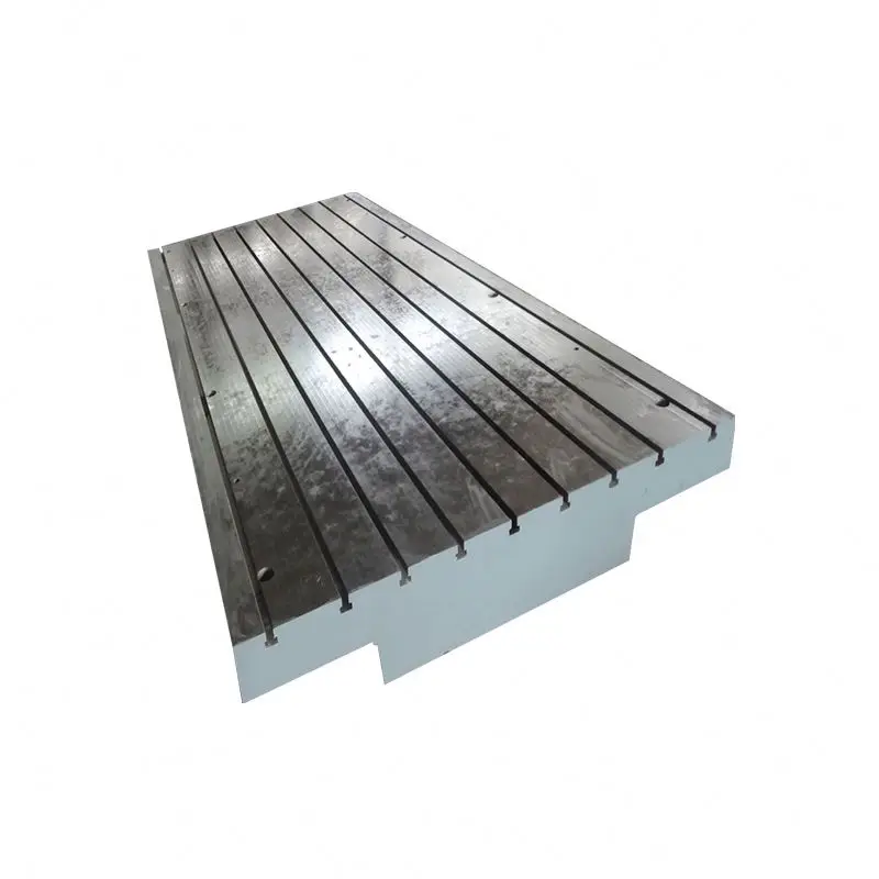 t-slots testing cast iron surface plate