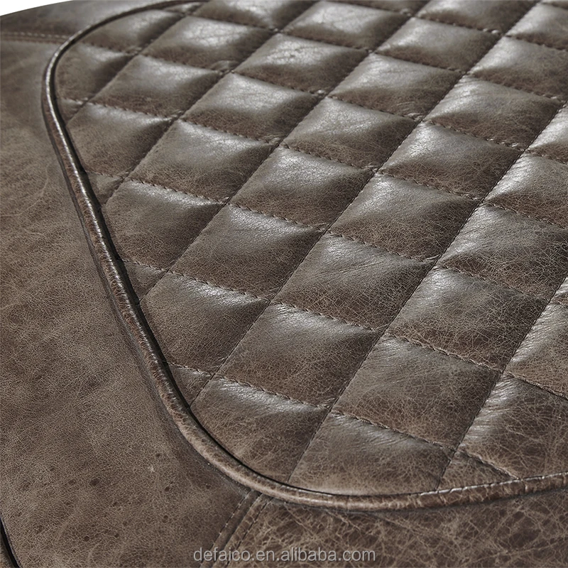 Cafe Hotel бар кресло одного античный кожаный диван с заклепками