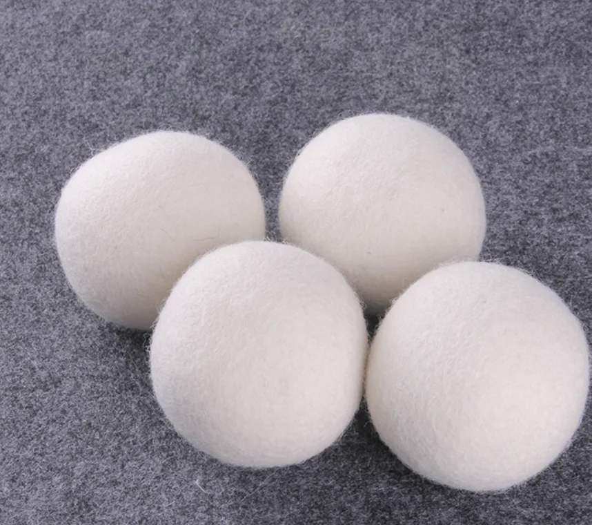 Быстросохнущие фетровые шарики из Новой Зеландии ручной работы, 6 упаковок для сушильной машины