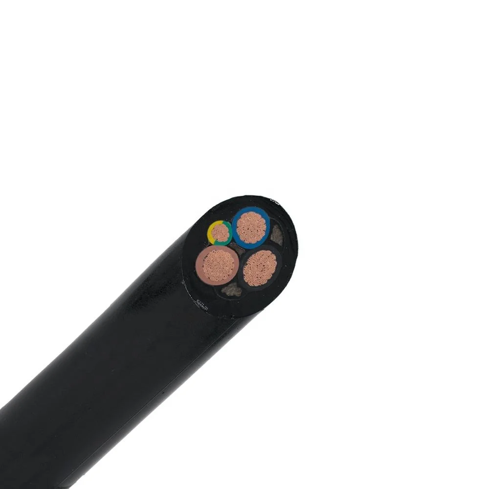 
3 core EPR insulated rubber cable flexible submersible pump cable factory 
