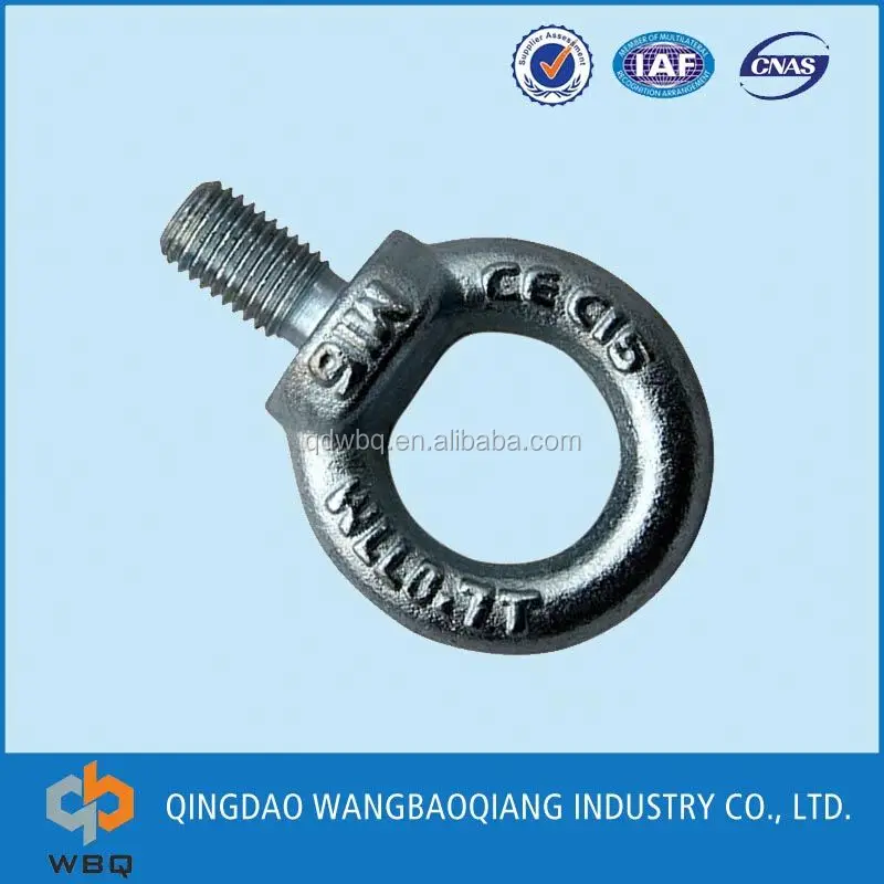 Drop Forged Tools C15 C15e Din580 Eye Bolt