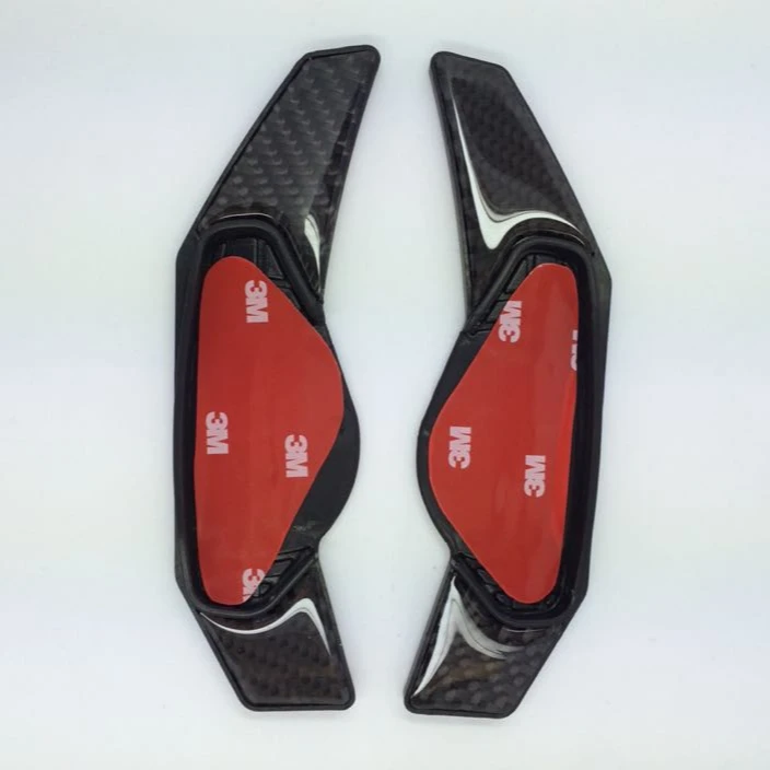 Carbon Fiber Paddle Extension Shifters Paddles Sticker Decoration For Discovery 4 Rang e Rover Freeland
