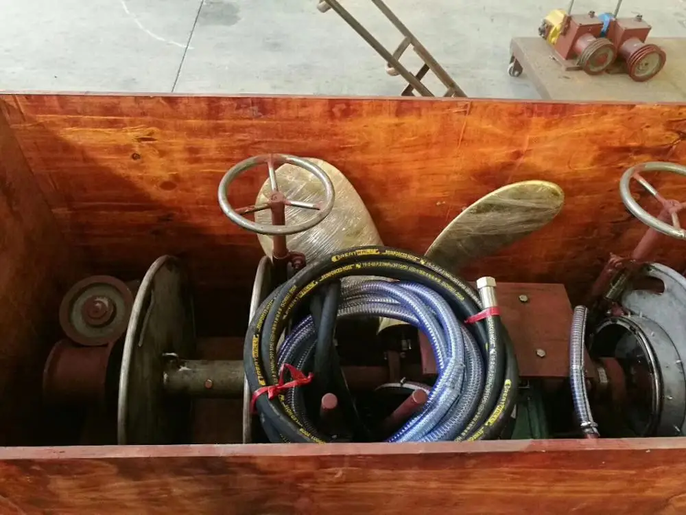 Small Boat Hydraulic Fishing Net Hauler Hoist Line Chainsaw Motor Drum Double Windlass Fish Capstan Anchor Rope Marine Winch