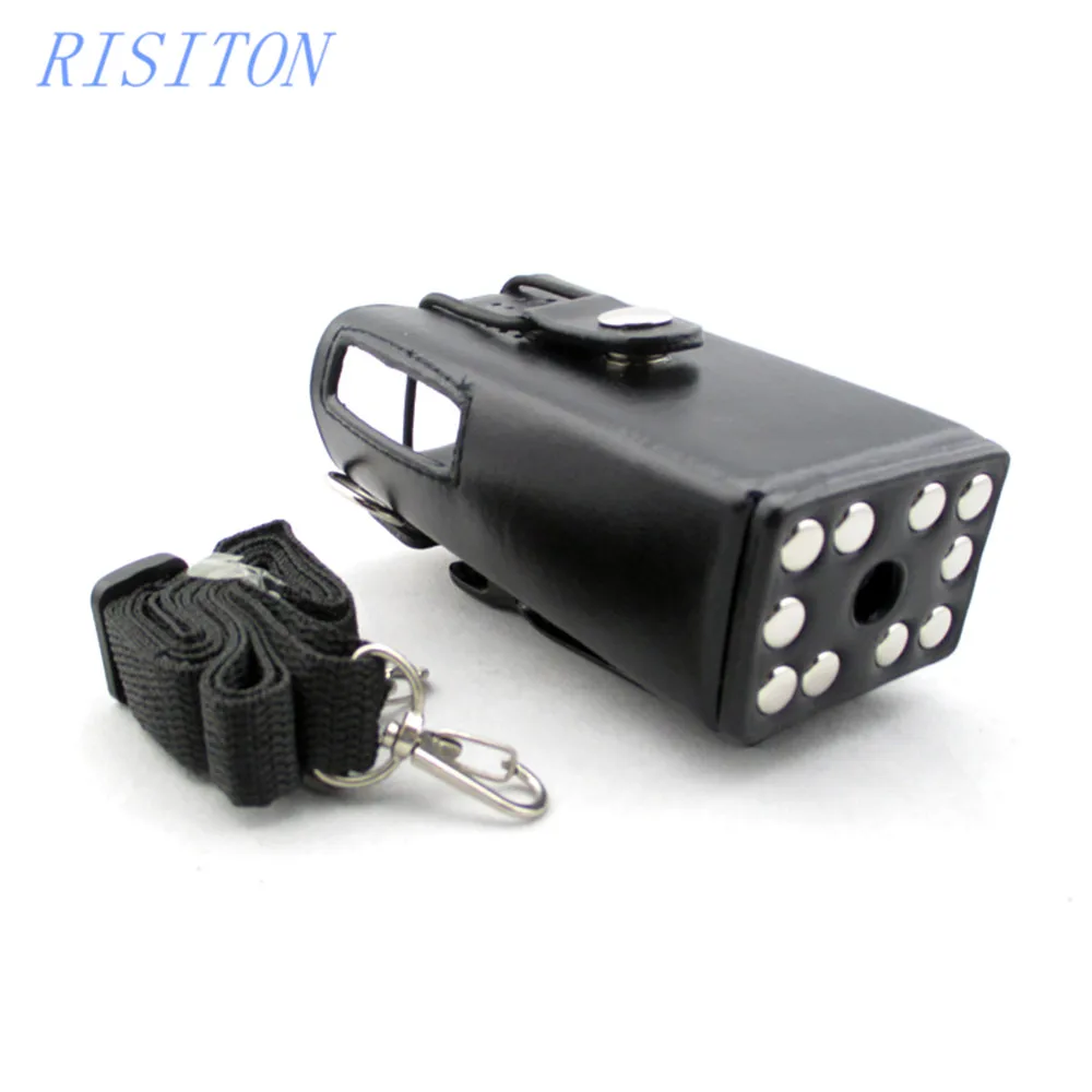 Hing качество двухстороннее радио кожаный чехол для motorola CP040 EP450 GP3188 иди и болтай walkie talkie “иди футляром переноски