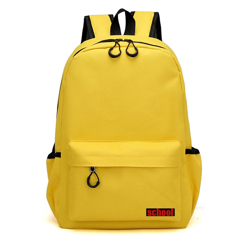 Custom school backpack mochilas escolares with custom logo for teenagers stendents