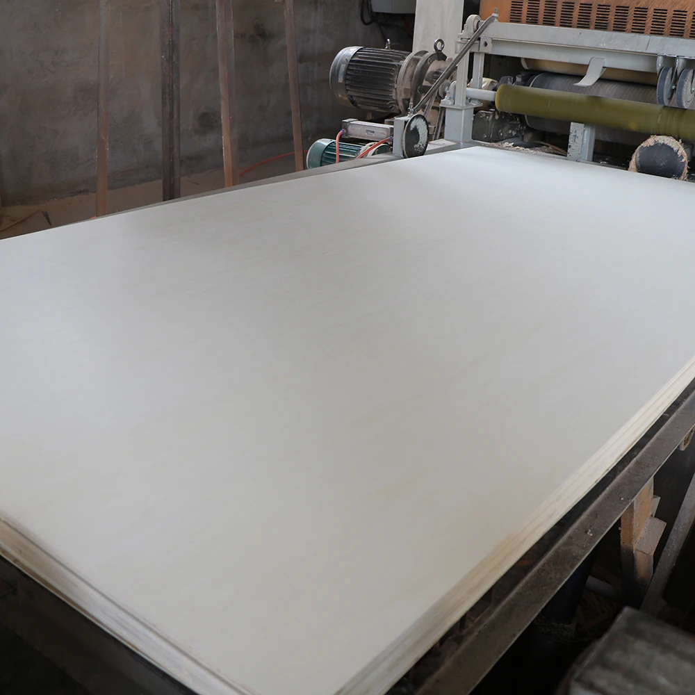 18mm E1 Glue Off White Laminated MDF Board For Cabinets