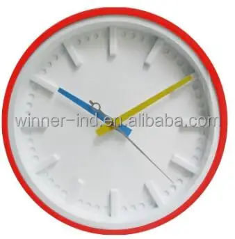 Alibaba China market stylish Innovative digital table clock round arabic numbers wall clock