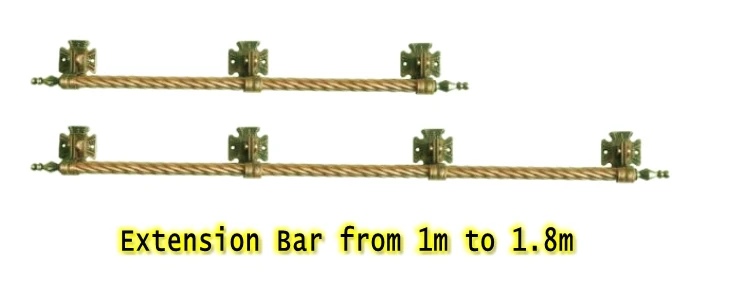 Индивидуальная длина удлиненная Ручка Гроба 1002E в античном латунном цвете