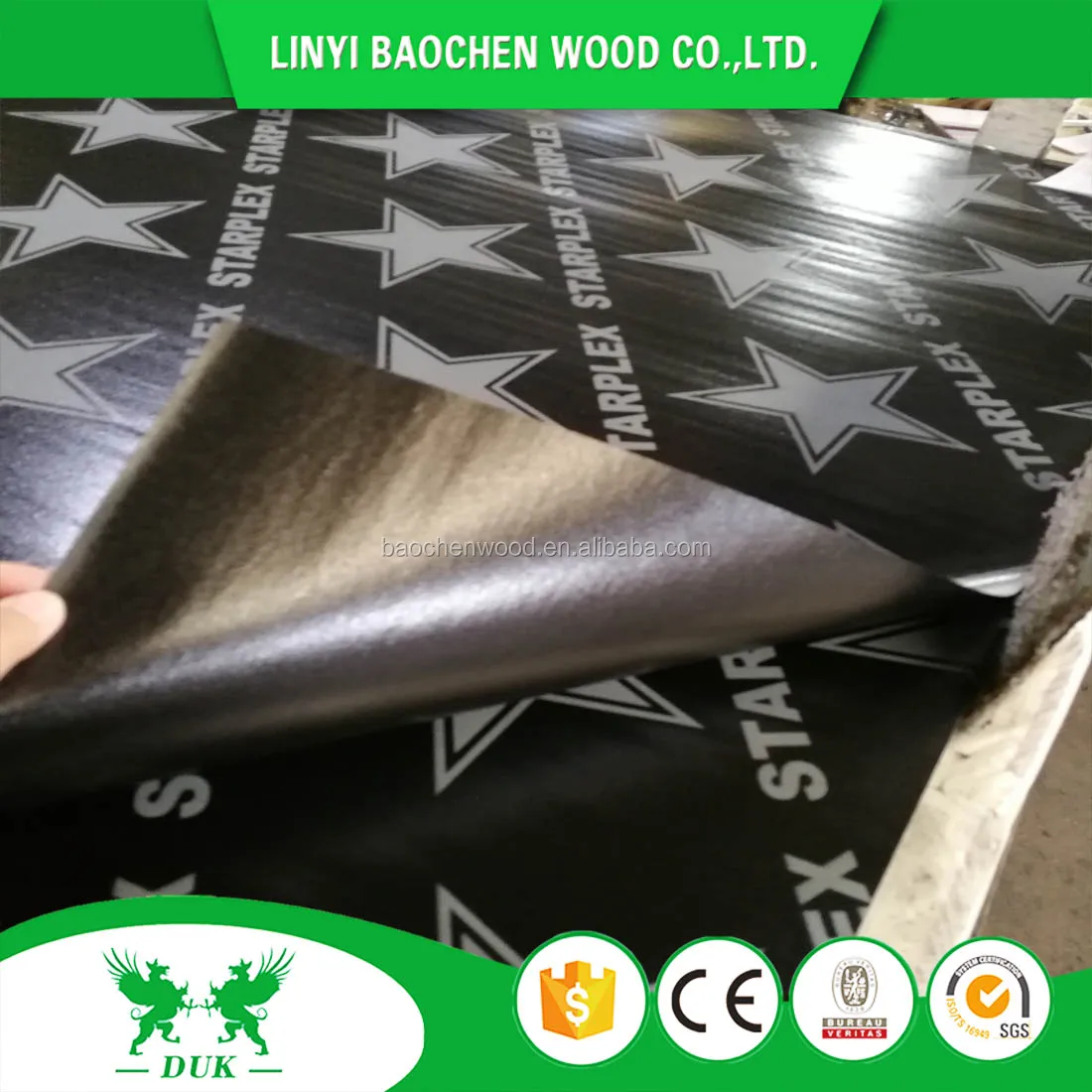 Black phenolic resin impregnated film paper from Linyi