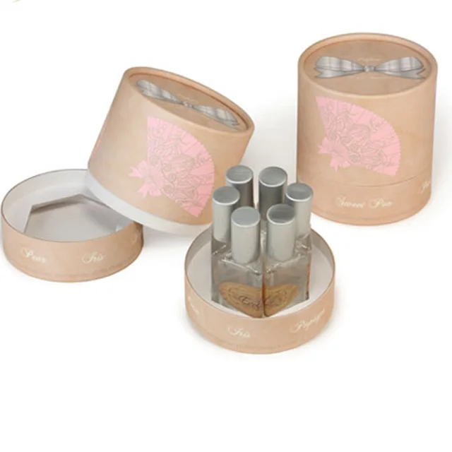 Изготовленный на заказ черный маленький элегантный контейнер для духов 10 мл стеклянная бутылка флакон бумажные коробки