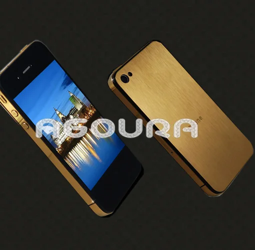 Wholesale for iphone 4 back housing cover, electroplating for iphone 4