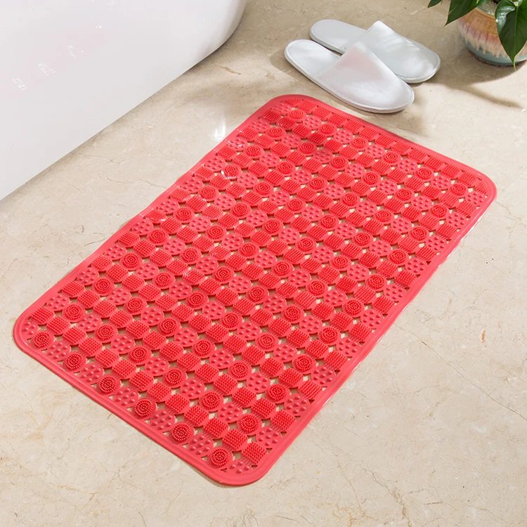 Latest arrival modern design cheap pvc waterproof antislipping bath mat