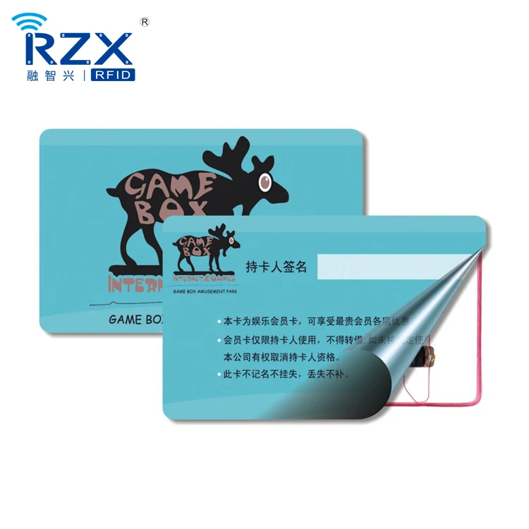 Горячая продажа CMYK печать LF бесконтактная ПВХ Смарт RFID карта контроля доступа