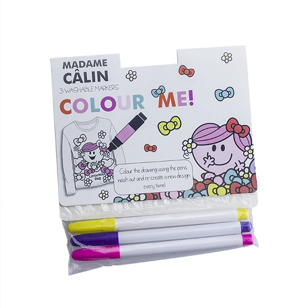 Washable Non-toxic Textile Marker, Water Erasable Fabric Marker