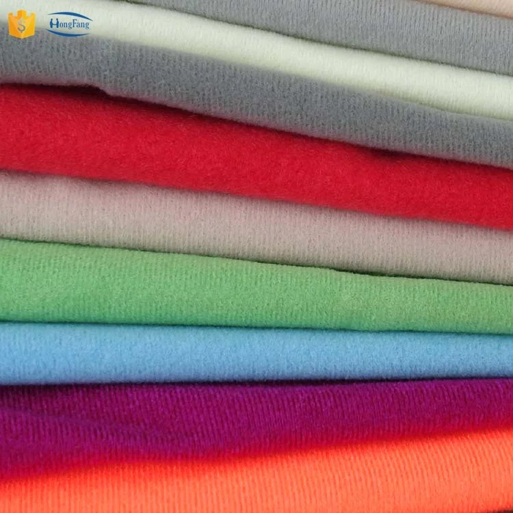 Different colors baby soft hook and loop fabric