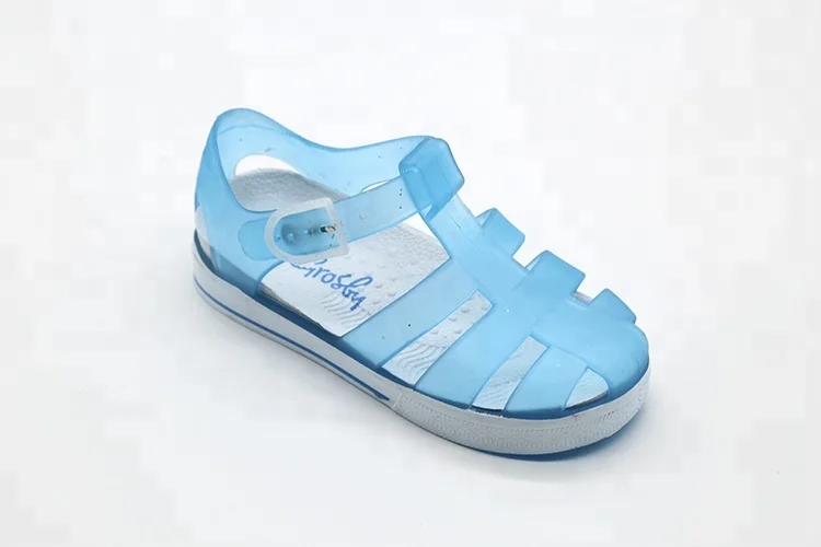 2018 Hot Selling New Design PCU Girls Flat Sandals