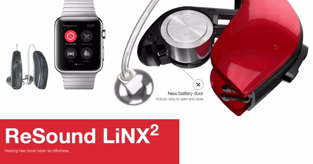 
ReSound LiNX2 56-DW RIE Hearing Aid Digital Programmable 