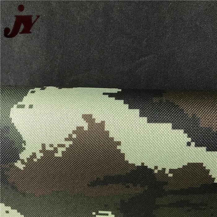 
600D 300D Army Camouflage Weave Printing Oxford PVC Coated Fabric 