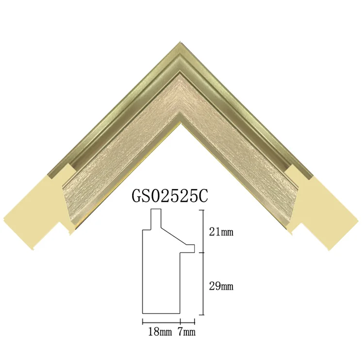 Hualun Big Factory Wholesale Cheap 3D PS Plastic Decorative Photo Frame Mouldings Online Shopping