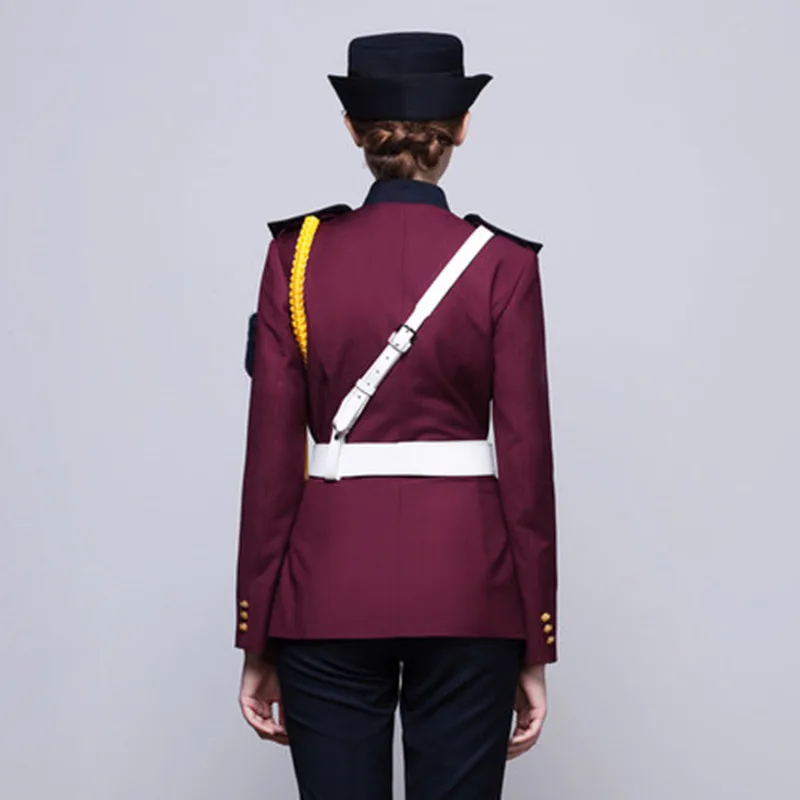 Female design security guard uniform color