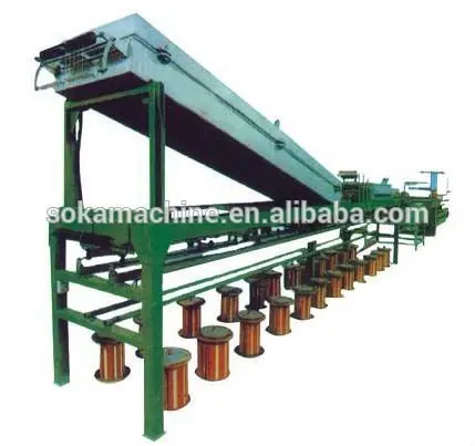 Cheapest glazing machine for copper wire and aluminum wire