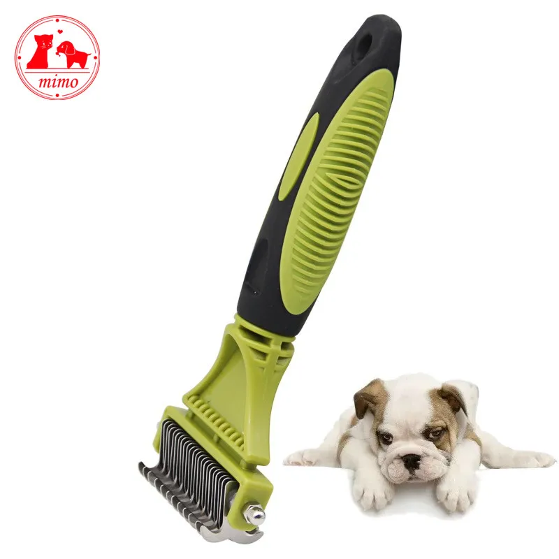 Pet Dog Cat Bath Brush Comb Rubber Glove Hair Fur Grooming Massaging Brush For Cat Dog  Grooming Deshedding Dematting Comb Tool
