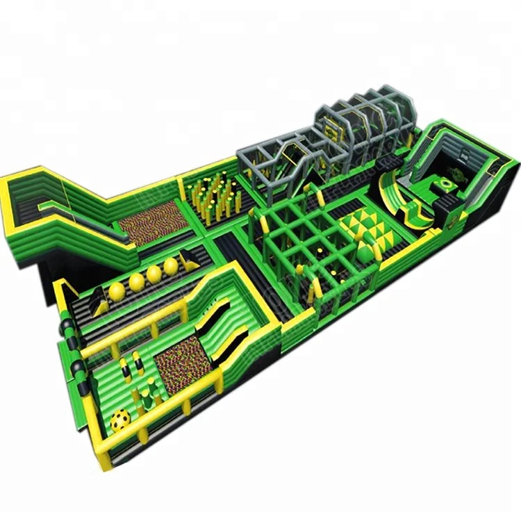 Дешевый Наружный Крытый надувной батут, парк развлечений, надувные тематические парки для продажи
