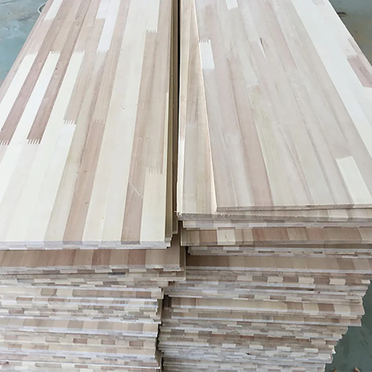 Factory price lightweight natural paulownia lumber for sale