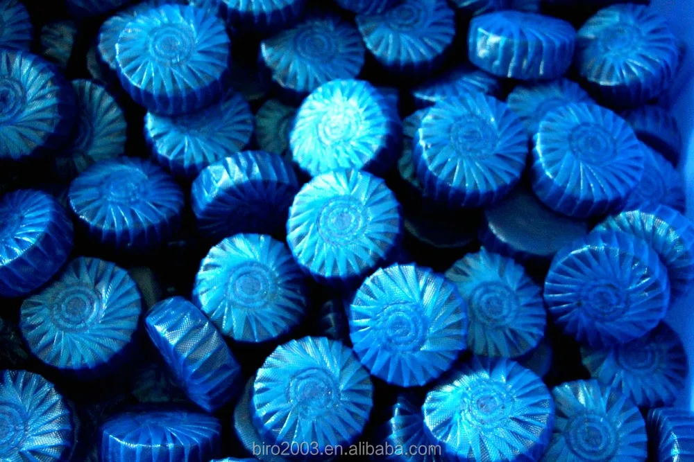 50g toilet bowl cleaner/blue or white tablet