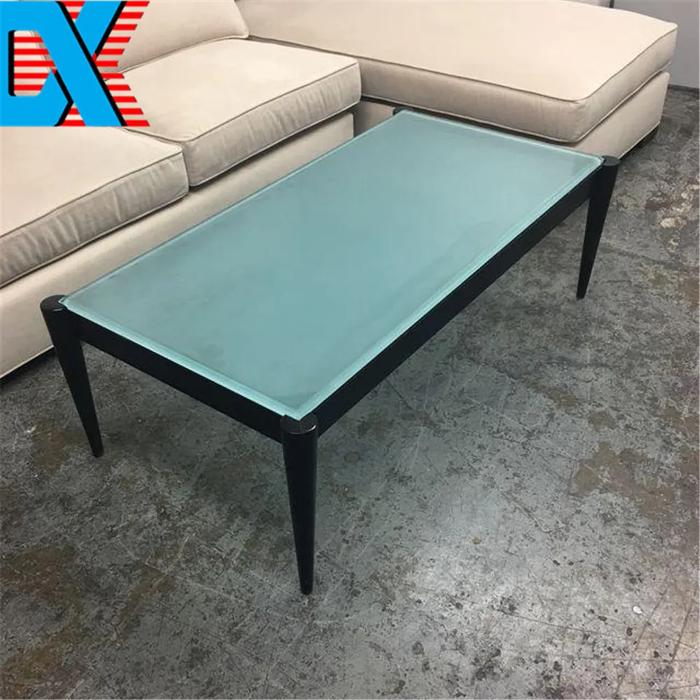 
customized round tempered standard size toughened glass for table top 