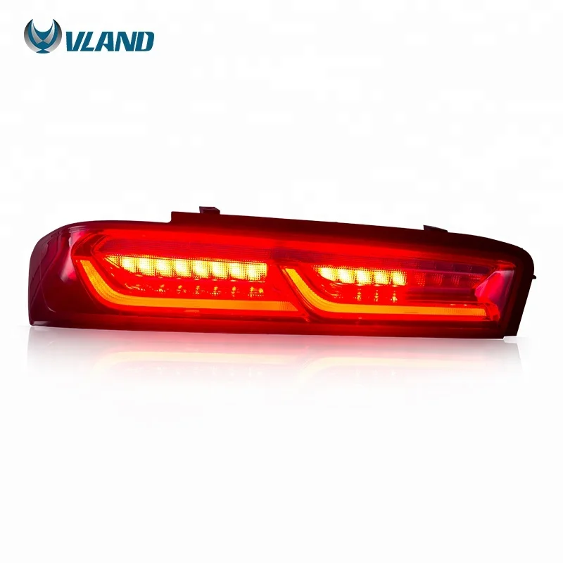 
VLAND LED Tail Lights For 2016-2018 Camaro High Quality Taillight Conversion Sequential Indicator Rear Lamp Plug&Play Assembly 