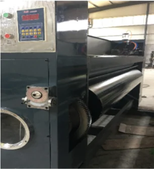 Automatic 4 Colour Flexo Printing And Cutting Machine For Corrugated Cardboard