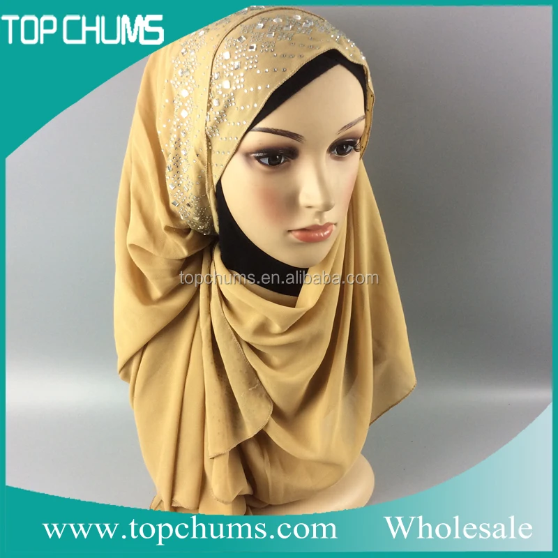 wholesale muslim cap women chiffon saudi kuwaiti hijab