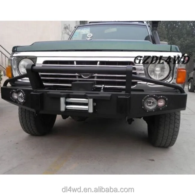 GZDL4WD 4x4 Off Road frontier bull bar front bumper for patrol Y60 1988-1997