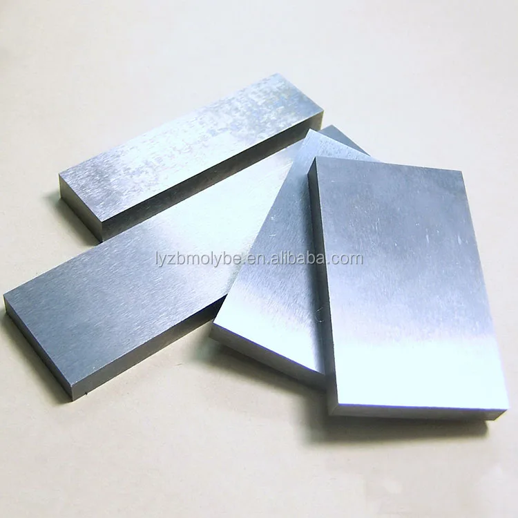 2018 high quality 99.95% pure Molybdenum plate Molybdenum price per kg