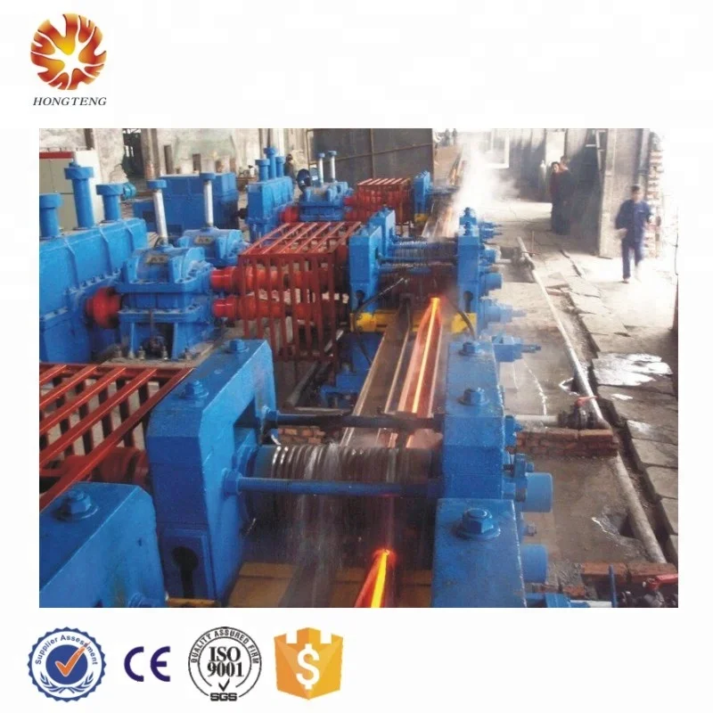 
HONGTENG scrap rebar steel re rolling mill hot rolled complete machinery 